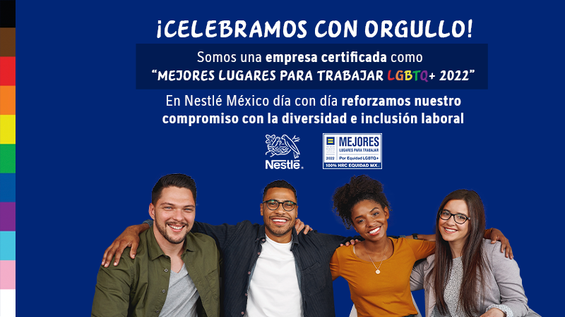 Nestlé "Mejor lugar para Trabajar LGBTQ+ 2022"