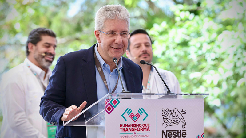 Fausto Costa en la presentación del informe CVC 2023-2024
