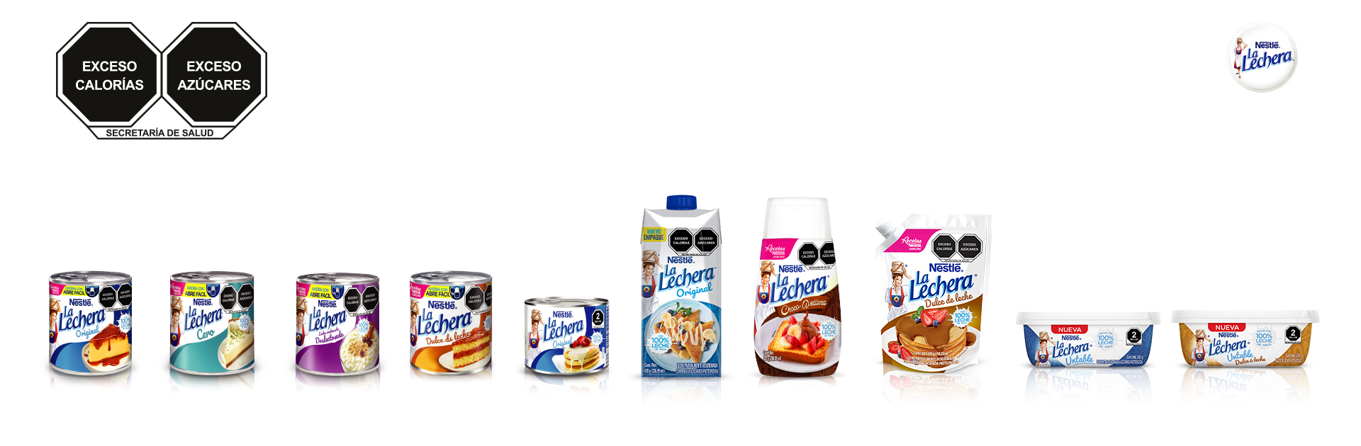 Portafolio Lácteos Culinarios Nestlé Nuevo etiquetado 2025