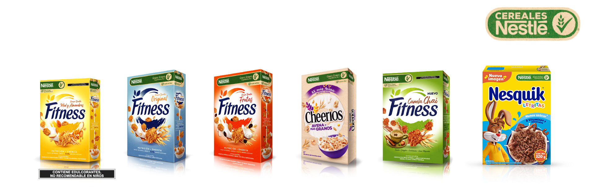 Portafolio Cereales Nestlé Nuevo Etiquetado 2025