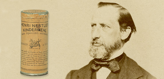 Henri Nestlé, lanza su 'farine lactée'
