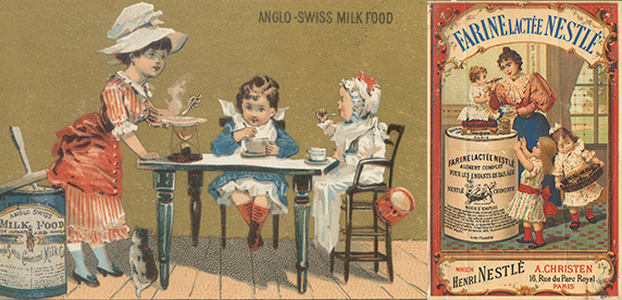 Carteles históricos de Nestlé