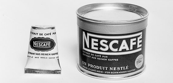 Primeros productos comercializados de Nescafé