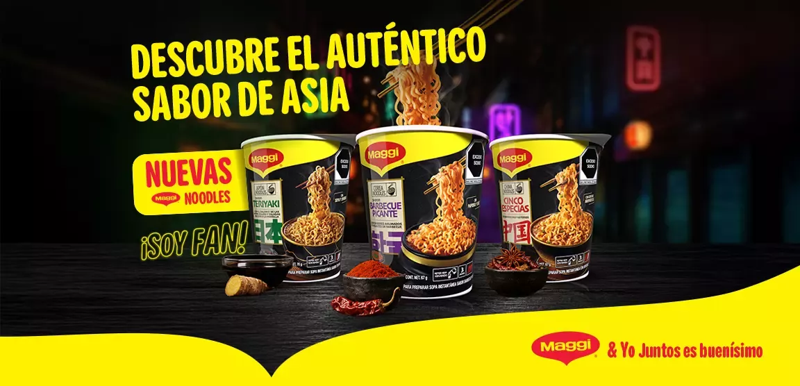 MAGGI® Noodles invita a disfrutar un viaje de sabor inspirado en Asia 