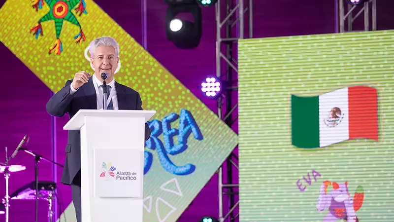 Fausto Costa durante el VII Encuentro de la Alianza