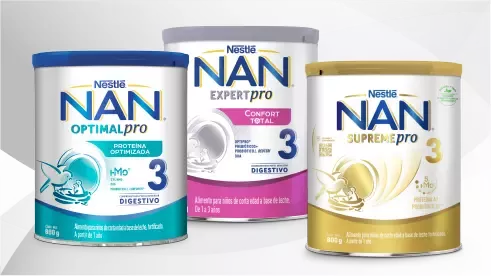 Productos NAN de Nestlé