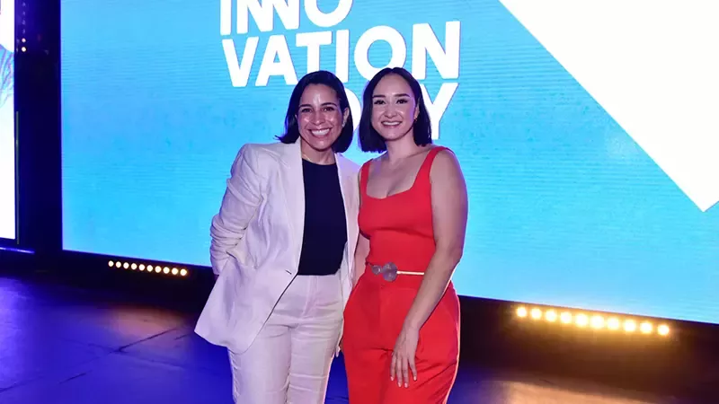 Diana Alcalá y Monica Campos durante el Innovation Day 2024