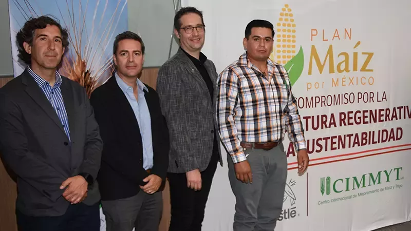 Dr. Bram Govaerts de CIMMYT