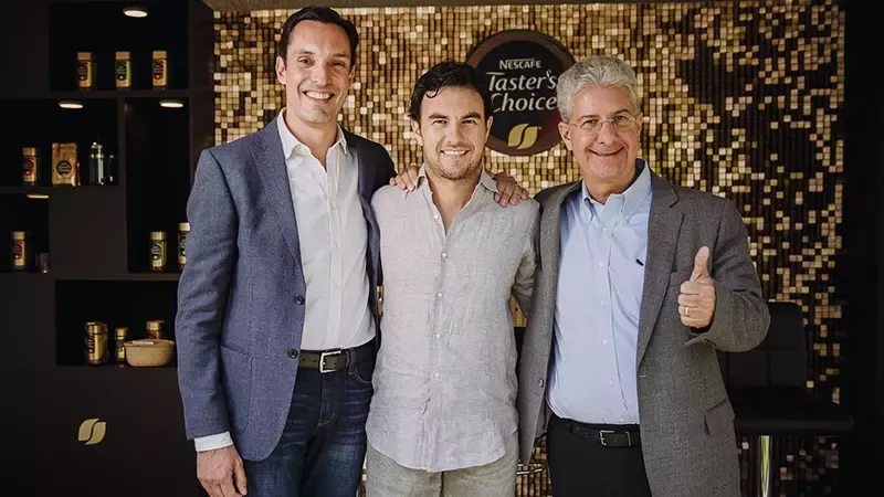 Fausto Costa, Checo Pérez y Fernando Cesar