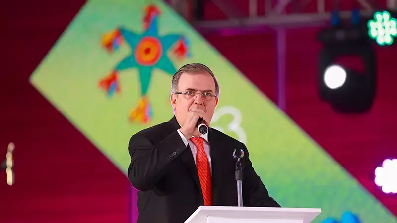 Marcelo Ebrard en el VII Encuentro de Jóvenes