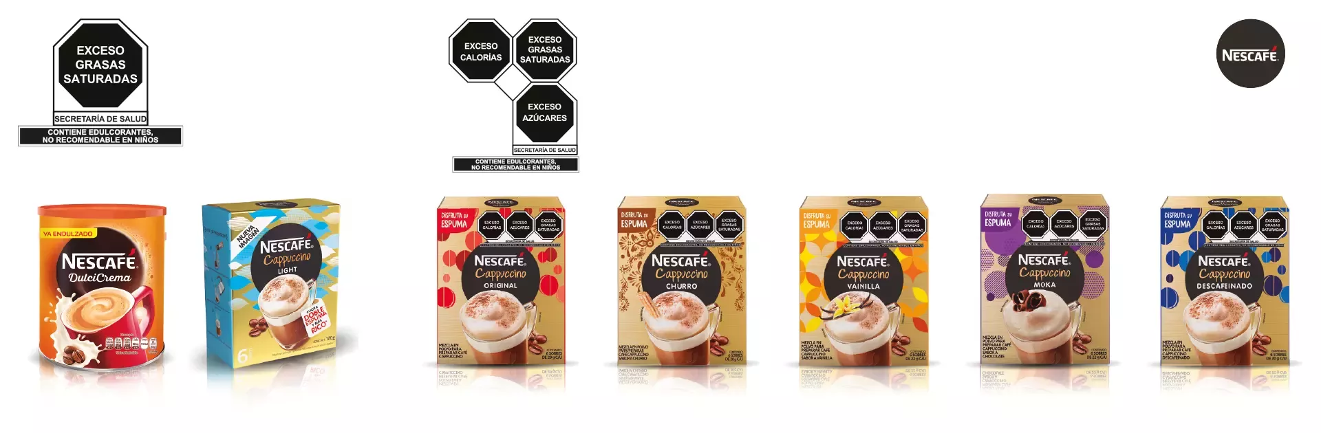 Portafolio Café Soluble Nestlé Nuevo Etiquetado 2022-2