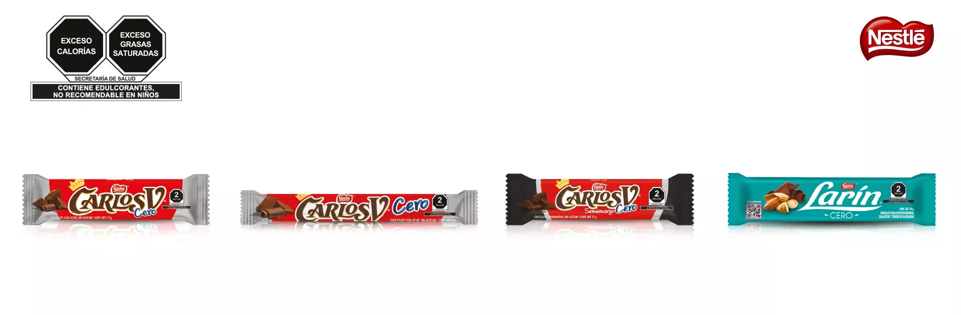 Portafolio Chocolates Nestlé Nuevo Etiquetado 2022-2
