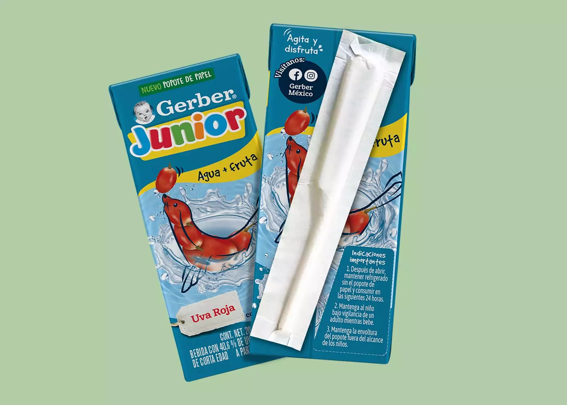 Nuevo envase Gerber, envase sustentable para ayudar en el reciclaje Nestlé