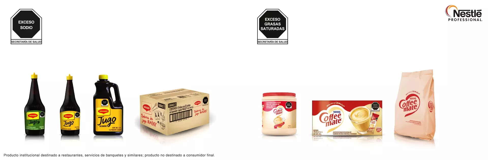 Portafolio Nestlé Professional® nuevo etiquetado 2022-3