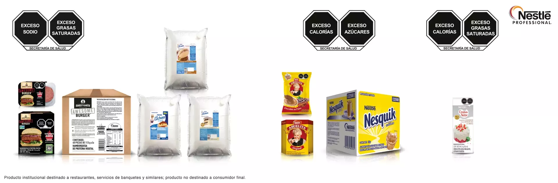 Portafolio Nestlé Professional® nuevo etiquetado 2022-4
